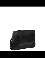 Piquadro Pochette con tasca per iPad mini Nero