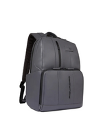 Piquadro Zaino Piquadro Urban  porta pc 14", pelle Grigio/Nero