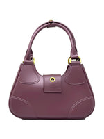 Borsa a Spalla Marc Ellis  Modello Dark Mauve/Light Ottone