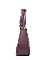 Borsa a Spalla Marc Ellis  Modello Dark Mauve/Light Ottone