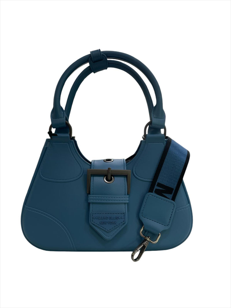 Borsa a Spalla Marc Ellis  Modello Sugar Blue/Satin