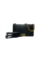 Borsa a Tracolla Marc Ellis  Modello Black/Light/Ottone