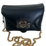 Love Moschino Borsa   a Tracolla Nera/Oro