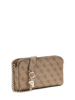 Guess Borsa a Tracolla Logata Beige