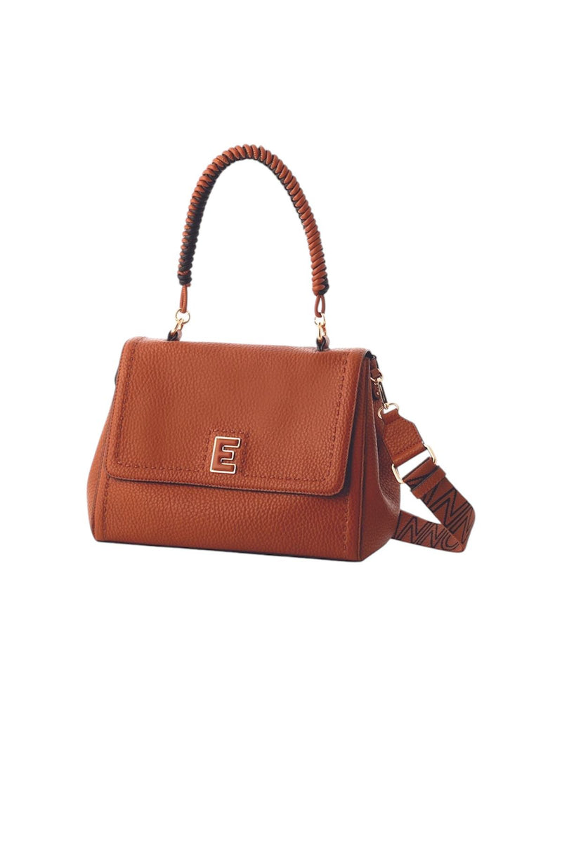 Ermanno Scervino Borsa a Mano Small Flap Soft Eba 24 Cuoio