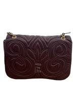 Ermanno Scervino Borsa a Tracolla Large Flap Sveva Wine