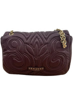 Ermanno Scervino Borsa a Tracolla Large Flap Sveva Wine