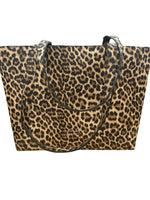 Ermanno Scervino Borsa a Spalla Horizontal Tote Sina Leopard