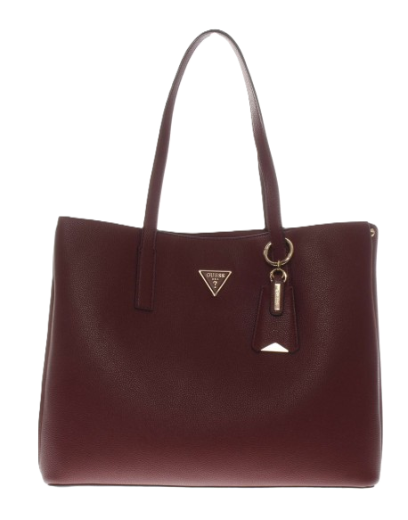 Guess Borsa a Spalla Meridian Burgundy