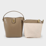 Borsa a Tracolla Label Rose Modello Taupe