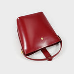 Borsa a Tracolla Label Rose Modello Burgundy