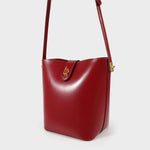 Borsa a Tracolla Label Rose Modello Burgundy