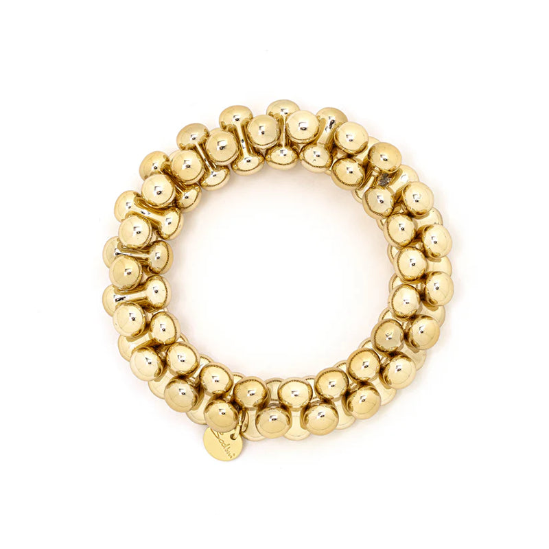 Sodini Bijoux Bracciale Elastico Piccole Boule Jonette Oro