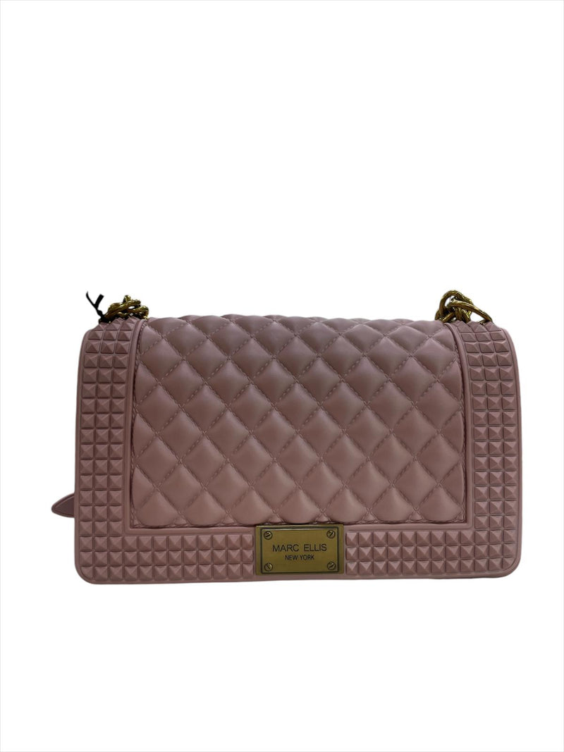 Borsa a Tracolla Marc Ellis Flat Penka M Old Rose/Light Ottone