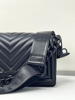 Borsa a Tracolla Marc Ellis Flat S Black/Black