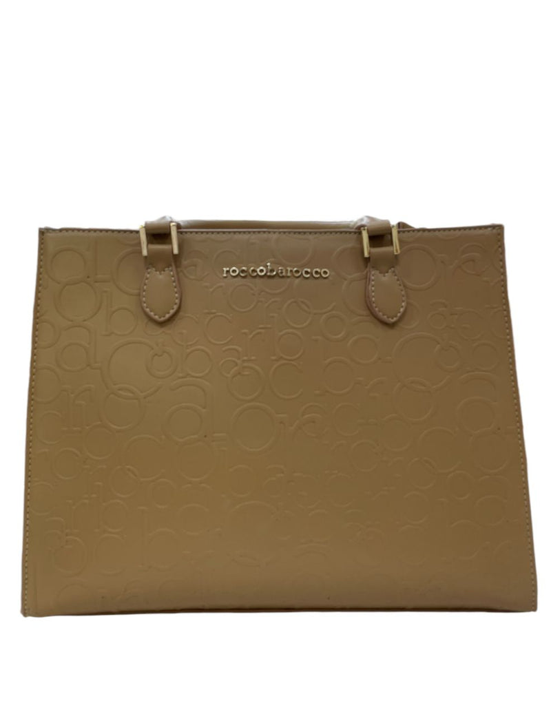 Borsa a Mano Rocco Barocco Modello Beige