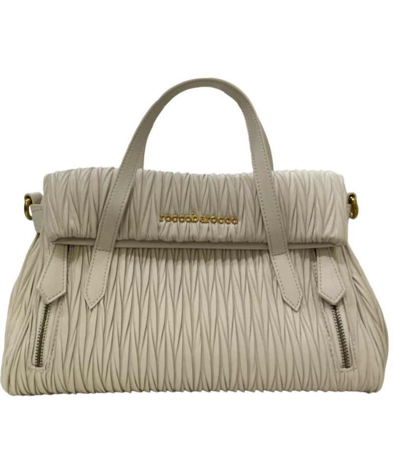 Borsa a Mano Rocco Barocco Modello Beige