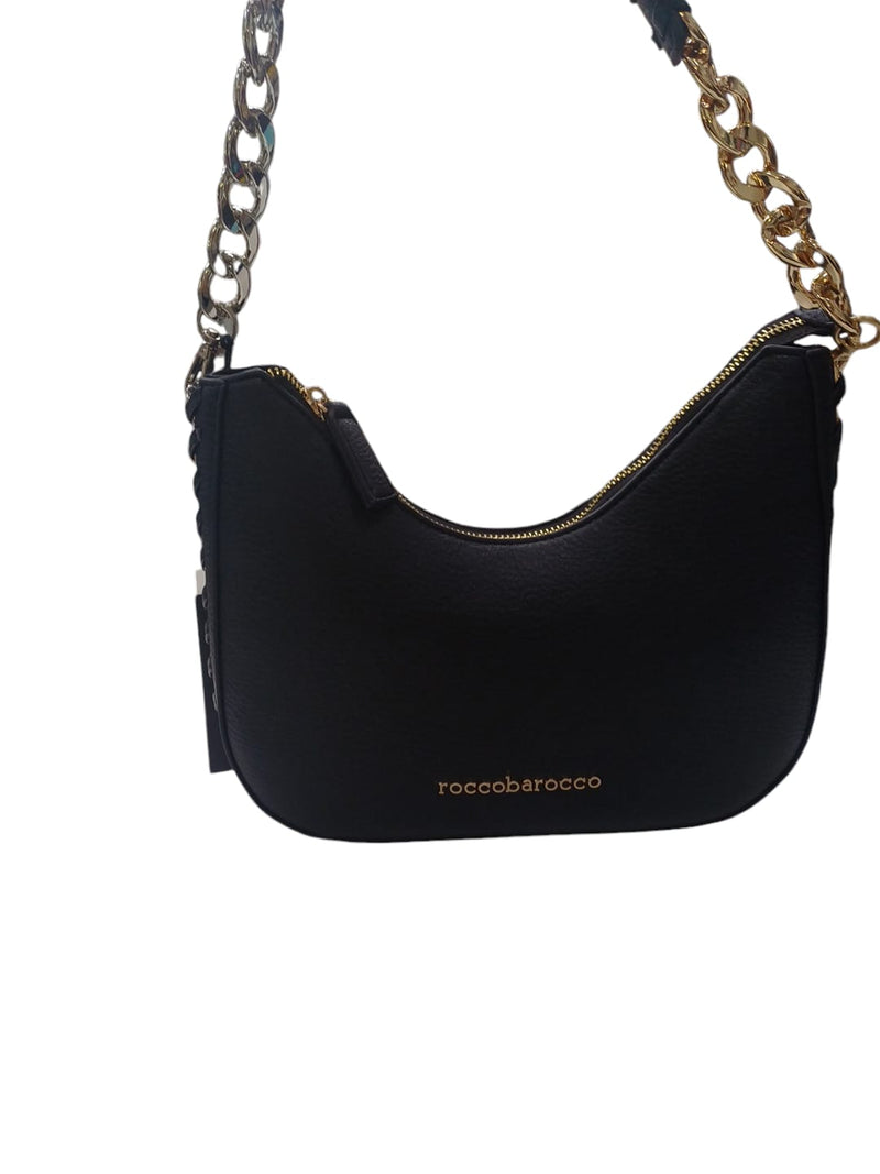 Borsa a Tracolla Rocco Barocco Modello Black