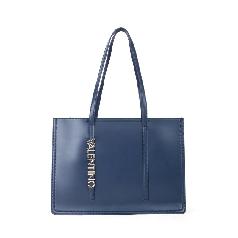 Borsa a Spalla Valentino Modello Wall Re Blu