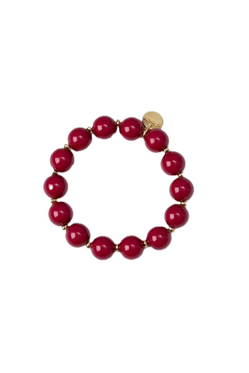 Sodini Bijoux Bracciale Perla Tribeca Rosso