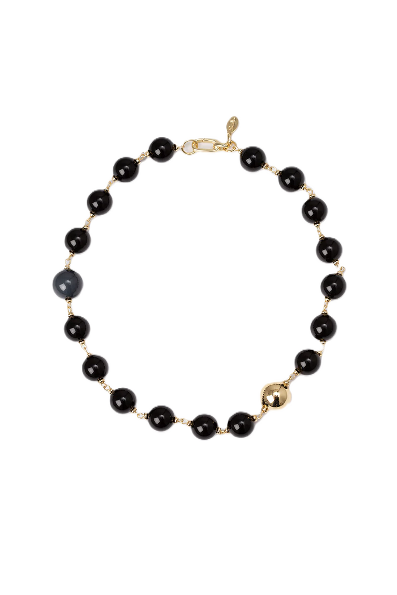 Sodini Bijoux Collana   Perla  Tribeca Nera