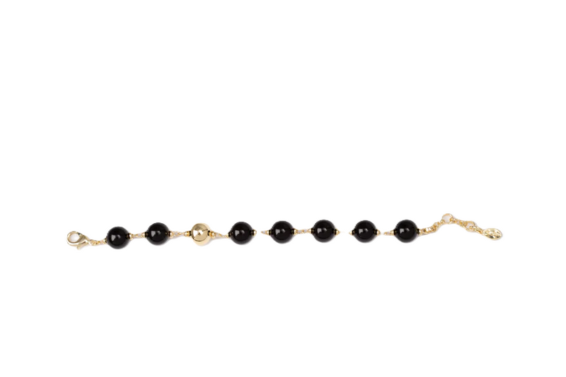 Sodini Bijoux Bracciale Perla  Tribeca Nero