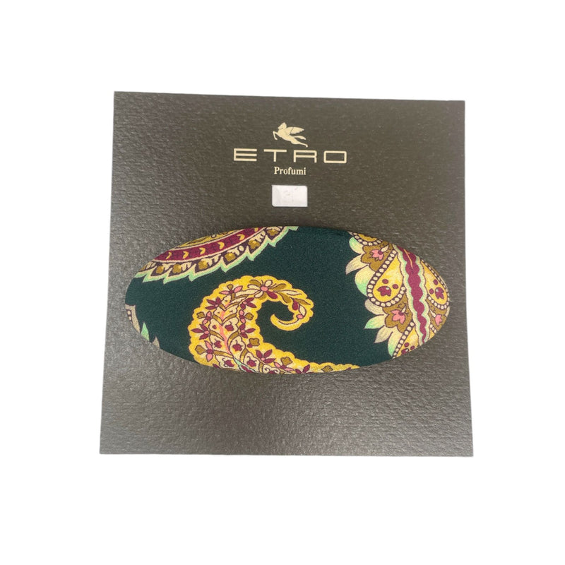 Etro Fermaglio Verde Scuro