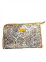 Etro Beauty Case Porta Trucco Grande Giallo Ocra