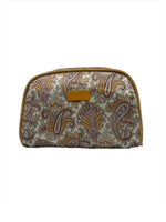 Etro Trousse Tonda Media Giallo Ocra