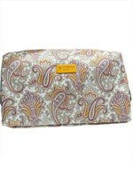 Etro Trousse Tonda Media Giallo Ocra