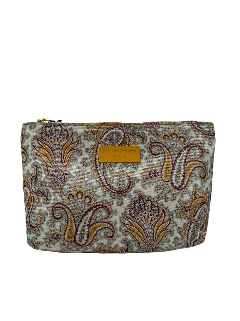 Etro Beauty Case Busta Media Giallo