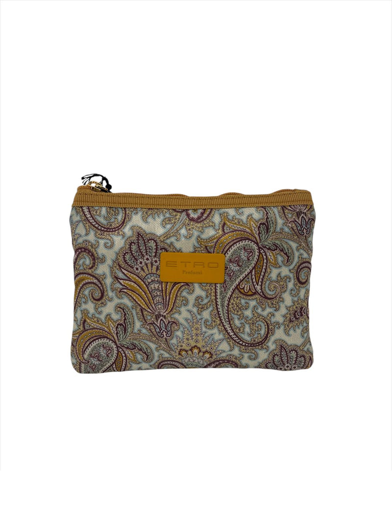 Etro Beauty Case Busta Piccola Giallo