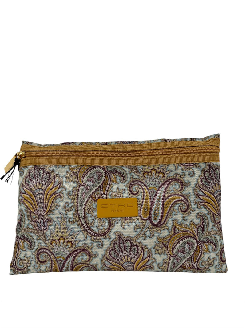 Etro Beauty Case Busta Media Giallo