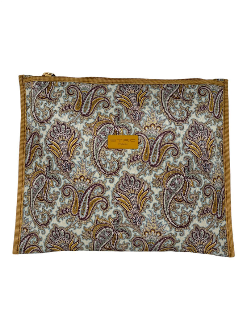 Etro Beauty Case Busta Grande Giallo