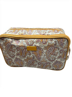 Etro Necessaire Con Maniglia Giallo