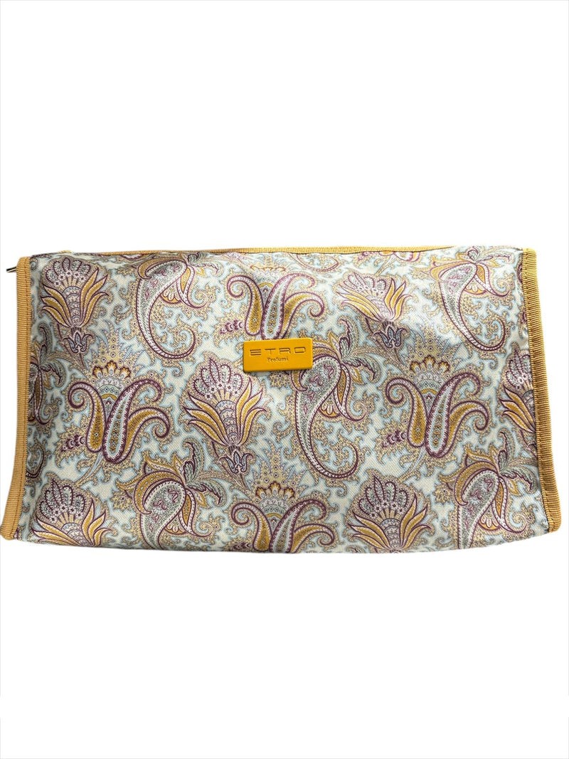 Etro Trousse Trapezio Giallo