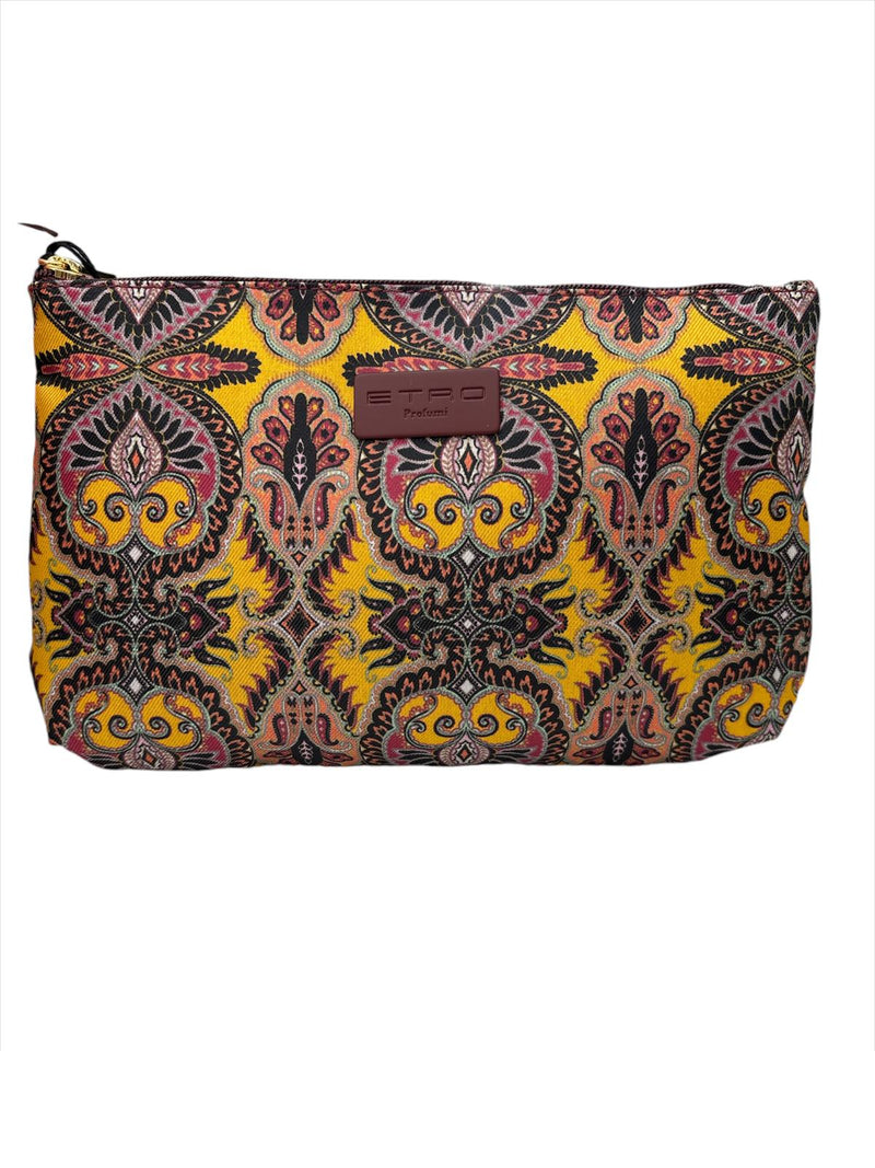 Etro Beauty Case Busta Piccola Marrone