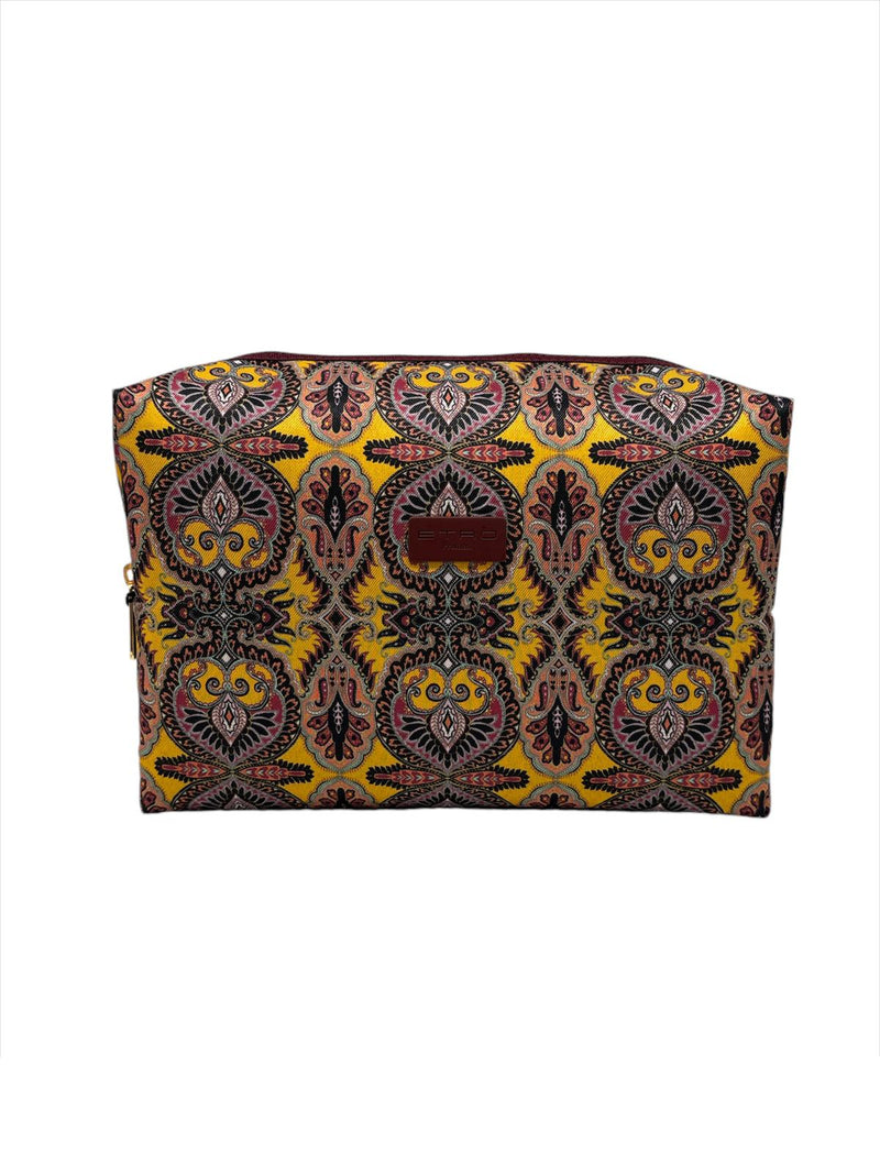 Etro Trousse Grande Marrone