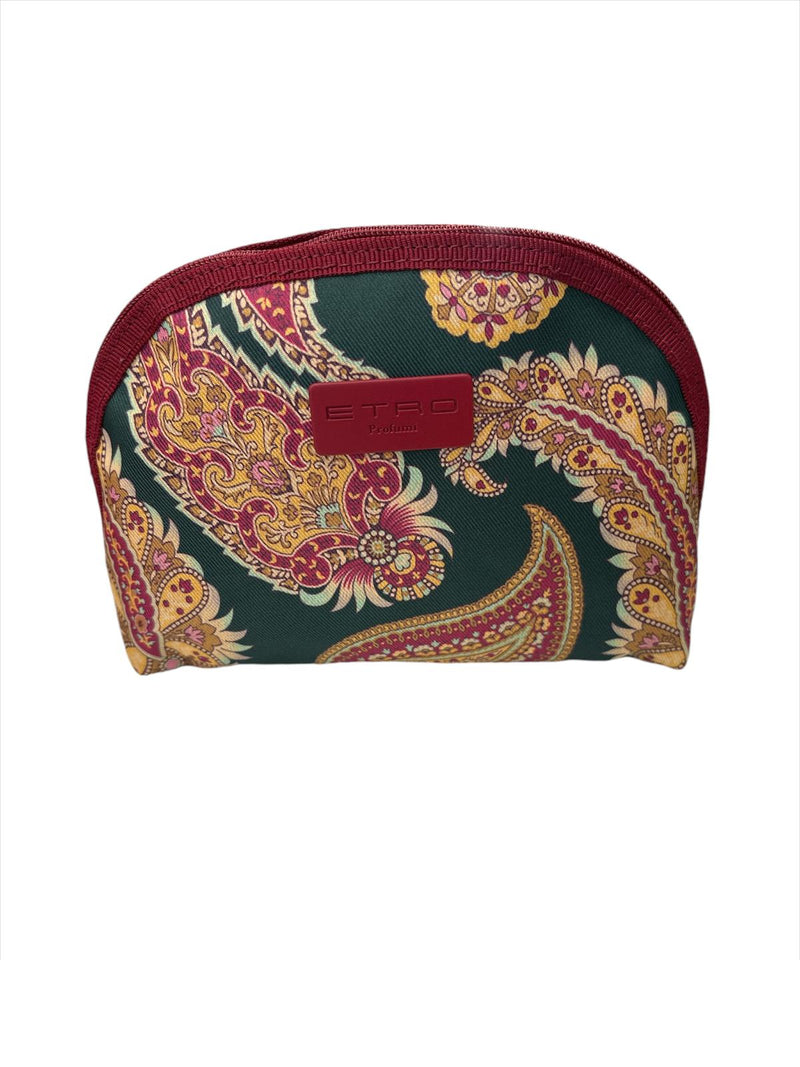 Etro Beauty Case Porta Trucco Piccolo Rosso /Verde