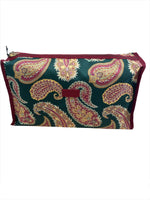 Etro Trousse Trapezio Rosso /Verde