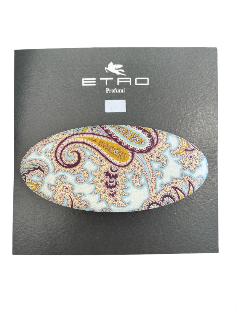 Etro Fermaglio Viola/Azzurro