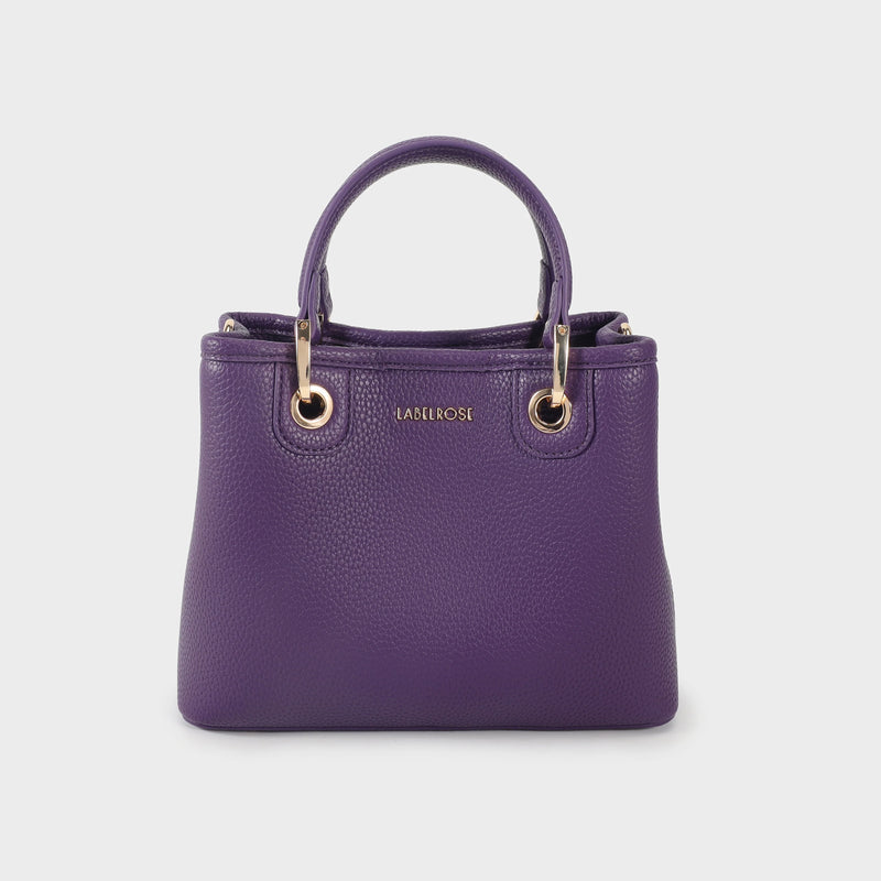 Borsa a Mano Label Rose Modello Margot Small Viola