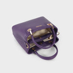 Borsa a Mano Label Rose Modello Margot Small Viola