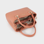 Borsa a Mano Label Rose Modello Margot Small Albicocca