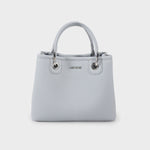 Borsa a Mano Label Rose Modello Margot Small Azzurro Polvere