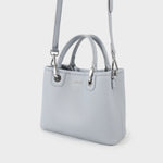 Borsa a Mano Label Rose Modello Margot Small Azzurro Polvere