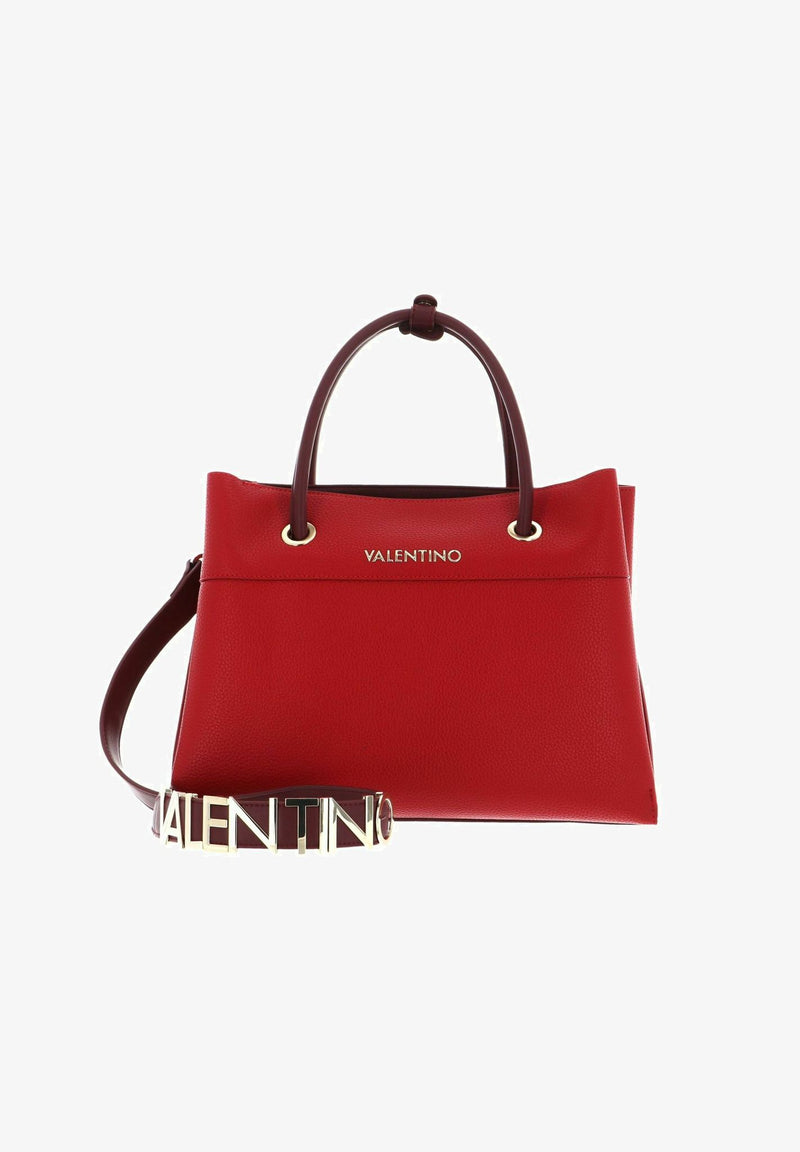 Borsa A Mano/Tracolla Valentino Modello Alexia Grande Rosso/Multicolor