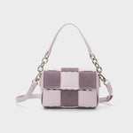 Mini Bag a Spalla Label Rose Modello Cloud Lilla