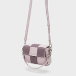 Mini Bag a Spalla Label Rose Modello Cloud Lilla