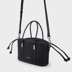 Borsa a Mano Label Rose Modello Lea Nero